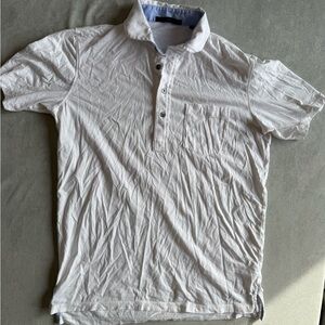 Men's White Polo Shirt Greyson